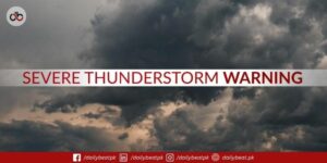 Severe Thunderstorm Warning Today