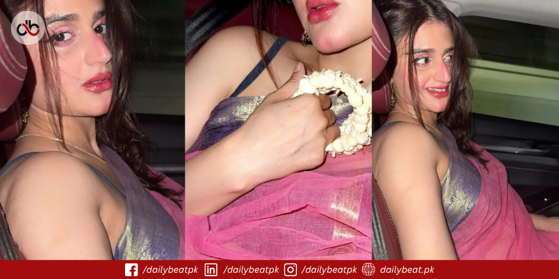 Hira Mani Faces Criticism Over Bold Saree Photos