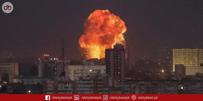 Russian Missile Attack Kyiv