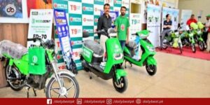 KMC EV Bikes Launched for Workers in Karachi