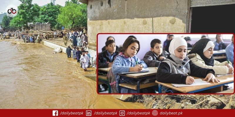 Schools Closed in Azad Kashmir as Heavy Rainfall Triggers Flood Alert